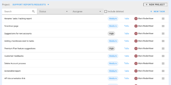 Product screenshot